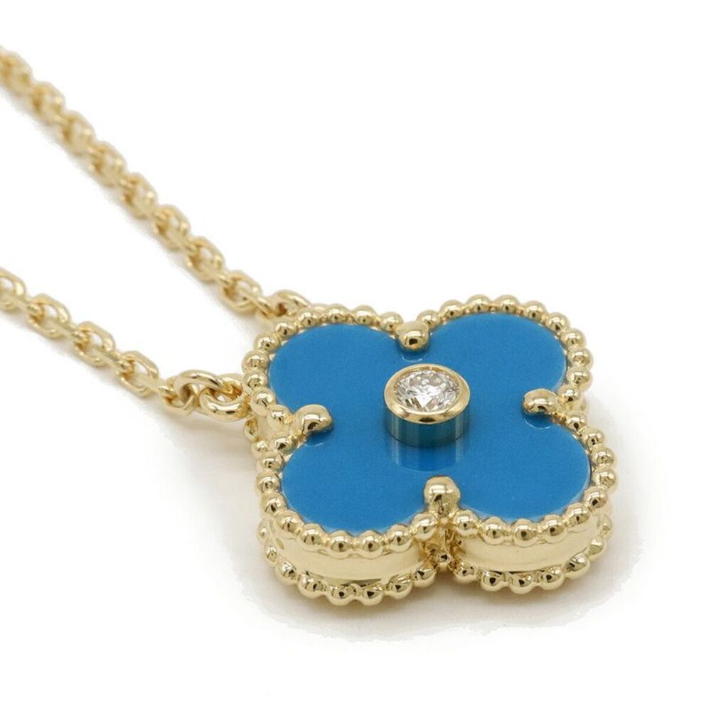 Van Cleef & Arpels Vintage Alhambra Necklace AU750 1PD - Picture 3 of 6